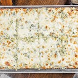 Spinach Artichoke Grandma  Pizza
