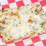 Spinach Artichoke Pizza Slice